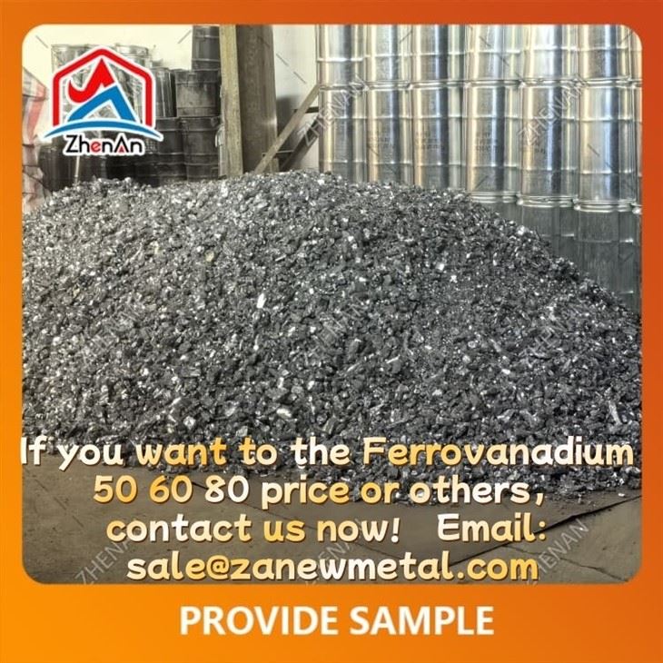 10-50 mm 80% Min Ferro Vanadium best