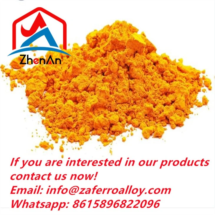 99.5% V2o5 Vanadium Pentoxide Orange Powder