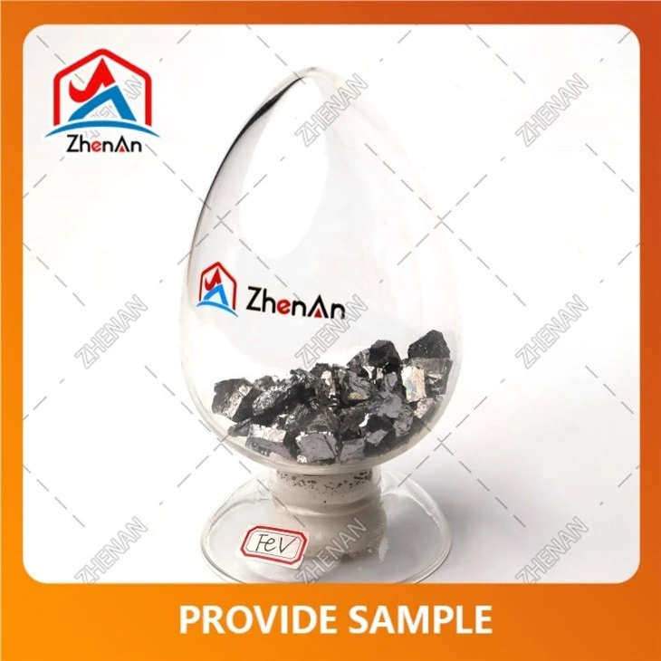 Ferroalloys Ferrovanadium 50% Excellent Quality