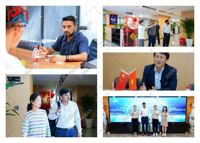 Customer Reviewing High-Purity FeV80 Inventory Prepared for Alloy Production Customer Reviewing High-Purity FeV80 Inventory Prepared for Alloy Production