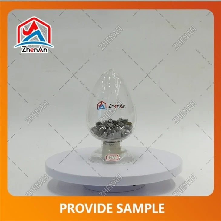 Silver Lump 50% Ferrovanadium 10 Mm